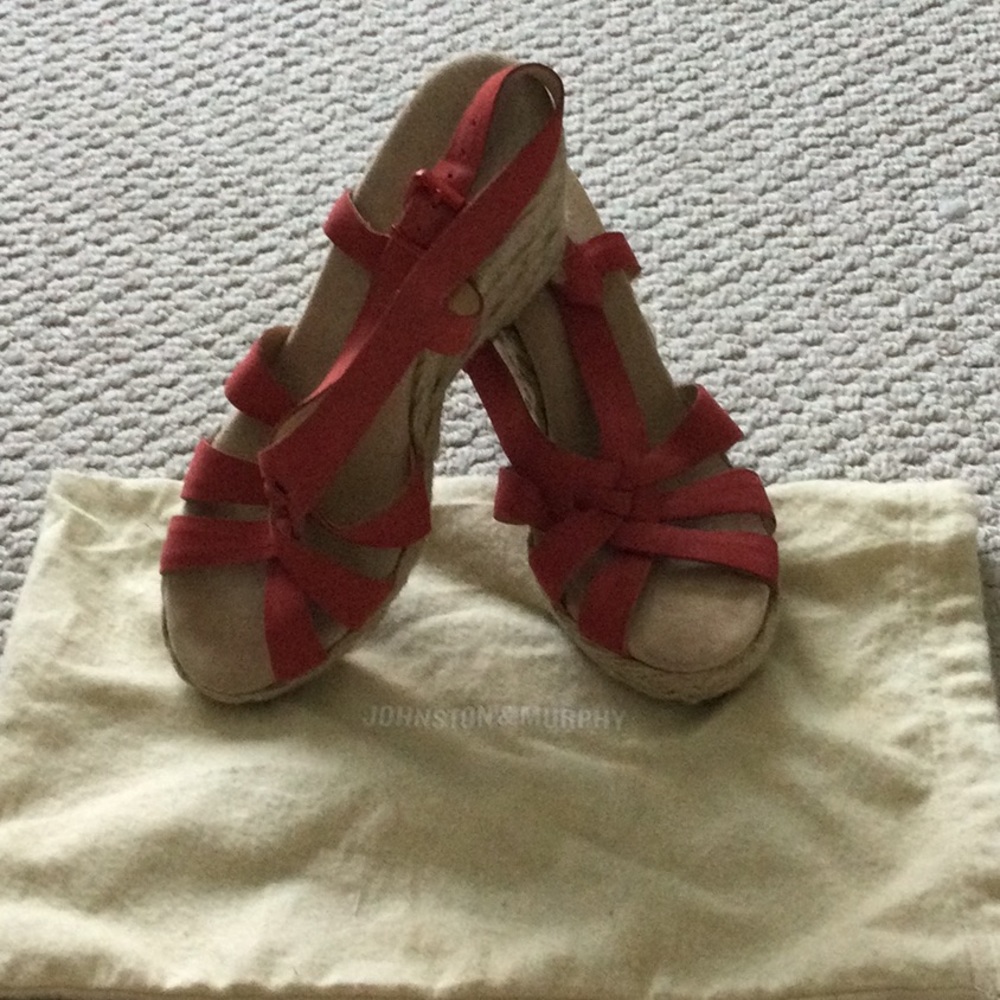Johnston & Murphy espadrilles size 8